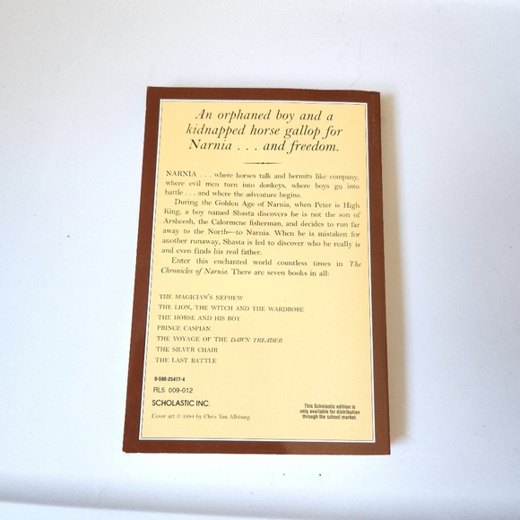 The Chronicles of Narnia: The Horse and His Boy Book - Picture 3 of 7